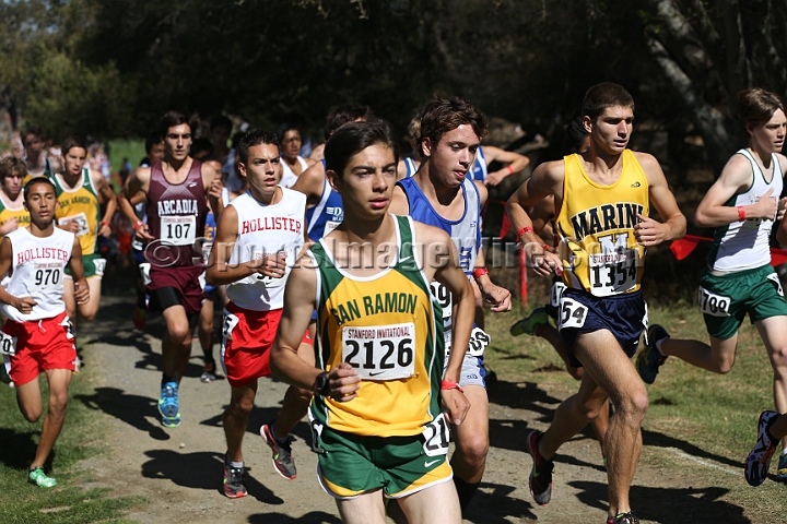 2013SIXCHS-063.JPG - 2013 Stanford Cross Country Invitational, September 28, Stanford Golf Course, Stanford, California.